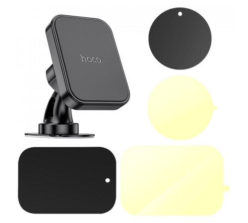 Автотримач для телефона HOCO H33 Cheetah magnetic car holder(center console) Black (6942007614474)