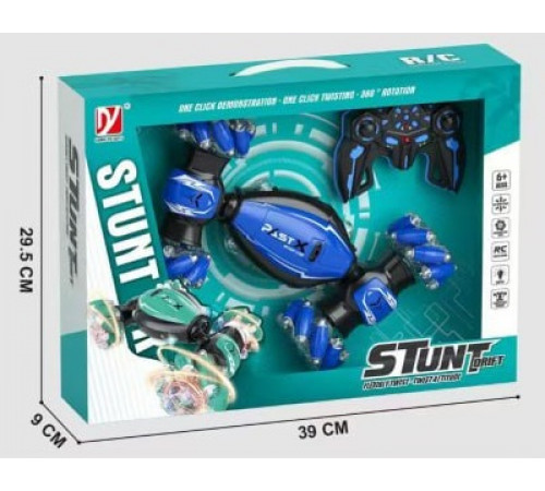 РАСПРОДАЖА Машинка перевёртыш БОЛЬШАЯ (A8863-145/146) Stund (LED+пульт ДУ) // [400] (12 шт/ящ) @