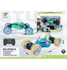 РАСПРОДАЖА Машинка перевёртыш БОЛЬШАЯ (XF601A) Watches (LED+дым+пульт ДУ) // [400] (16 шт/ящ)