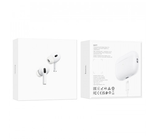 Бездротові навушники TWS HOCO EW77 White (6942007631792)