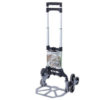 НЕТУ Тележка складная аллюминевая (3 колеса) (SH-7031-P-TPR/T031) (46Ш/46Г/102В) // [204] (4 шт/ящ)