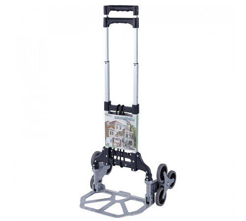 НЕТУ Тележка складная аллюминевая (3 колеса) (SH-7031-P-TPR/T031) (46Ш/46Г/102В) // [204] (4 шт/ящ)