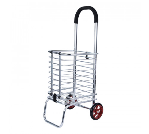 НЕТУ Тележка складная аллюминевая корзина (SH-3022) (35Ш/47Г/94В)  // [309] (8 шт/ящ)