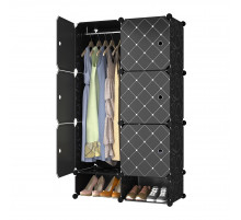 НЕТУ Шкаф пластиковый для одежды и обуви (10001) (75*37*127cm) // [309] (4 шт/ящ)