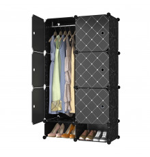 НЕТУ Шафа пластикова для одягу та взуття (10001) (75*37*127cm) // [309] (4 шт/ящ)