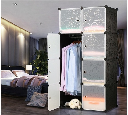 НЕТУ Шкаф пластиковый для одежды (10058) (75*37*145cm) // [309] (4 шт/ящ)