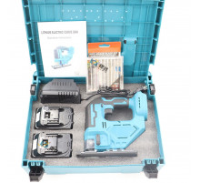 Электрический лобзик (чемодан, 2 аккум.) (AT-JS6501) // [309] (4 шт/ящ) @