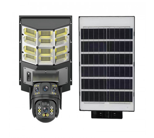 Камера видеонаблюдения PTZ уличная LED лампа+солнечная панель (SPM-XA01/T19-4G) (4 камеры) // [400] (4 шт/ящ)