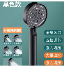 НЕТУ Насадка-душ-лейка эконом (TVT-08) (чёрная) [108] // (250 шт/ящ)