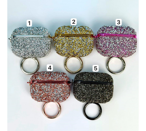 Чохол for AirPods Pro 2 Bling Grainy Diamond Box