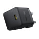 Мережевий зарядний пристрій Baseus Palm Fast Charger 1C 20W EU Cluster Black (P10111602113-00)