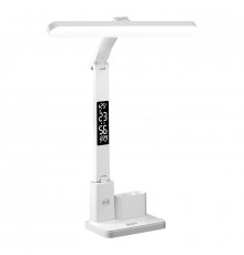 НЕТУ Лампа настольная LED (801S) (с часами) (аккум.) // [307] (20 шт/ящ)