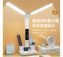 НЕТУ Лампа настольная LED (877) (с часами) (аккум.) // [307] (50 шт/ящ)