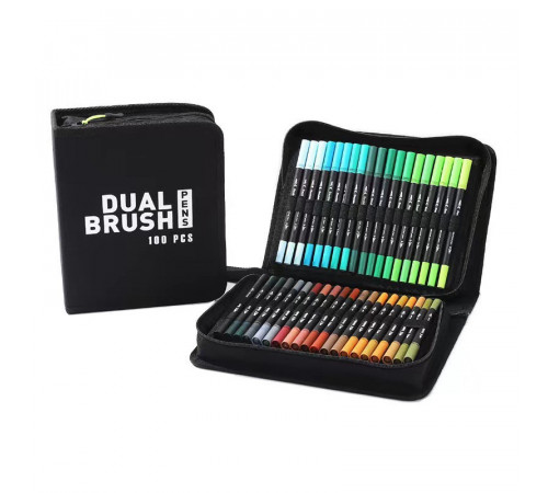 НЕТУ Набор двойных маркеров NEW (100 шт) // [307] (14 шт/ящ)