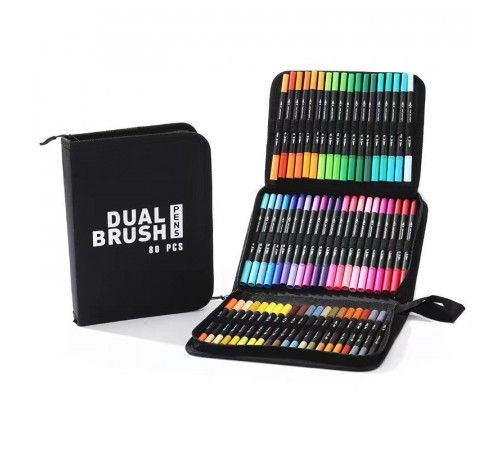 НЕТУ Набор двойных маркеров NEW (80 шт) // [307] // [602] (20 шт/ящ)