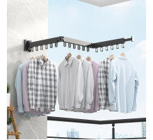 Вешалка-сушилка для одежды SKLM-2 (складная, настенная, метал.)  ((101+23)*10*6.5) // [403] (24 шт/ящ)