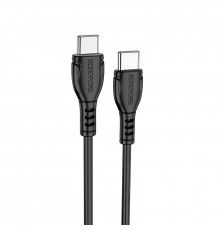 Кабель BOROFONE BX51 Triumph 60W charging data cable Type-C to Type-C Black (6931474751669)