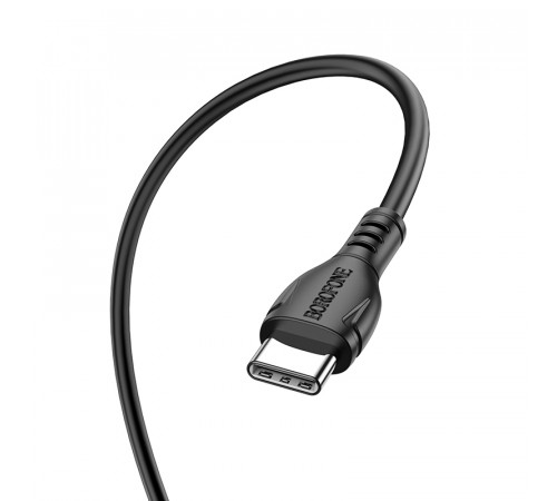 Кабель BOROFONE BX51 Triumph 60W charging data cable Type-C to Type-C Black (6931474751669)