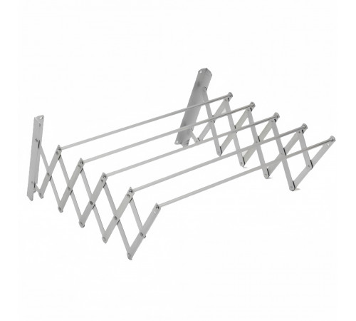 Вешалка-сушилка для одежды SKLM-3 (складная, настенная, метал.) (80*70*26.5) // [403] (24 шт/ящ)