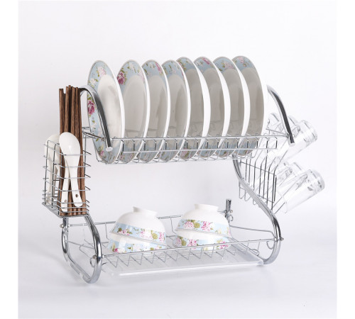 Органайзер для сушки посуды SKLM-12  (метал., (40см)) // [403] (12 шт/ящ)