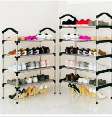 НЕТУ Полка для обуви SKLM-16-5 (Металл+пластик. (В940/Г260/Ш560мм), 5-ярусов) // [403] // [204] (20 шт/ящ)