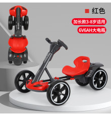 Машина складная (HL-B6) ((С пультом упр.) (аккум.6V 4.5A) (6км.ч,) (6,5 кг) (до 50кг) (3-8 лет)) (Ш54*Д86*В48,5) (КРАСНАЯ) // [702] (1 шт/ящ)