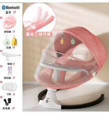 НЕТУ Колыбель-качалка детская (WX-088A) (электро.) (розовый цвет) // [309] (3 шт/ящ)