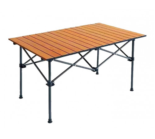 Стол ПРЯМОУГ. (STD-08) (коричневый, складной в чехле, металл (Д950*Ш550*500мм) // [602] (10 шт/ящ)