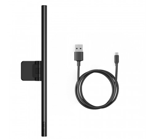 Лампа для монітора Baseus i-wok Series USB Asymmetric Light Source Screen Hanging Light (Youth) Black (DGIWK-B01)