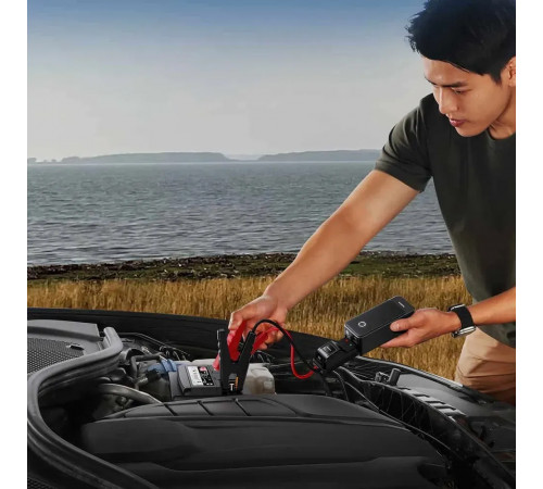 Автомобільний пуско-зарядний пристрій Baseus Super Energy Alpha Series Jump Starter 600A Cosmic Black (C00259200121-00)