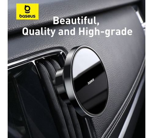 Автотримач для телефона Baseus NeoGravity Magnetic Car Mount (For Dashboards and Air Outlets) Cluster Black (C40141501113-00)