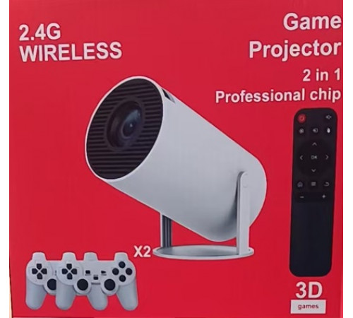 НЕТУ Проектор (MA2000) (с играми и джойстиками Android 11) // [602] (12 шт/ящ)