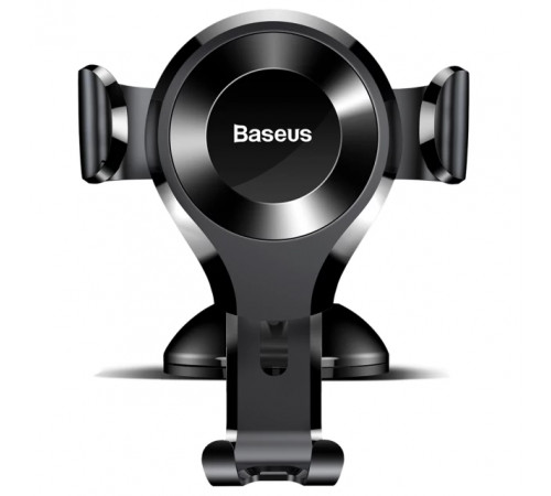 Автотримач для телефона Baseus Osculum Type Gravity Car Mount Black (SUYL-XP01)