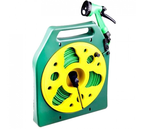 Шланг поливочный в катушке (20м) (с распылителем) BSM // [204] (12 шт/ящ)
