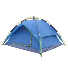 НЕТУ Палатка автоматическая (J1960) (4-х местная+козырёк) (200*200), (СИНЯЯ) // [602] (10 шт/ящ)