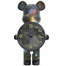 Часы настенные "Мишка" с LED подсветкой (NCH-31-60) (60/31см) // [602] (10 шт/ящ)