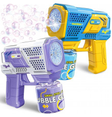 Пистолет генератор мыльных пузырей Bubble Gun (P162) (автомат.электро) // [602] (54 шт/ящ)