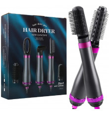 РАСПРОДАЖА Фен расчёска HAIRE DRYER (HA51) (5в1) (Зелёная коробка) // [400] (40 шт/ящ)