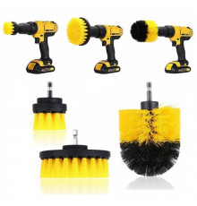 Набор щёток-насадок для дрели/шуруповёрта (DS-01) (3 предм) // [400] (48 шт/ящ)