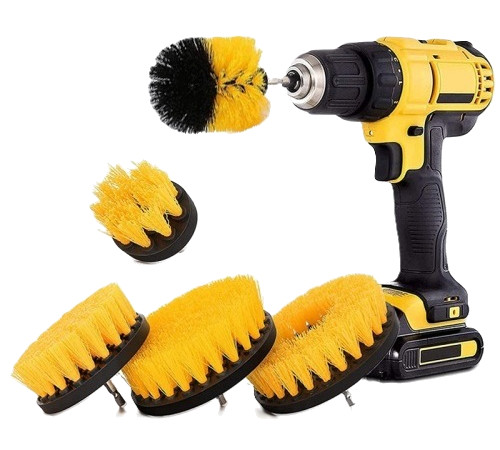 Набор щёток-насадок для дрели/шуруповёрта (DS-019) (5 предм) // [400] (36 шт/ящ)