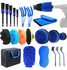 Комплект для мытья, очистки и полировки в сумке (CS-002) (20 предм) // [400] (12 шт/ящ)