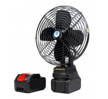 Вентилятор портативный (VAP-8-1/FK-VL-801) (8" металл, 2 аккум. 21V(тяж)) // [309] (16 шт/ящ)