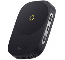 Бездротовий зарядний пристрій з кулером для мобільного Baseus MagPro II Series Ultra-Thin Magnetic Phone Cooler (with Wireless Charger) Cosmic Black (B10572900121-00)