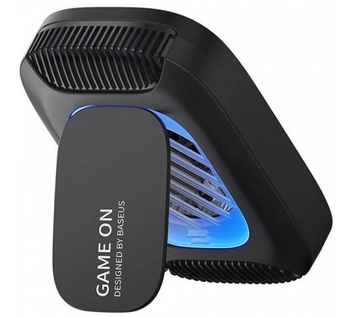 Бездротовий зарядний пристрій з кулером для мобільного Baseus MagPro II Series Ultra-Thin Magnetic Phone Cooler (with Wireless Charger) Cosmic Black (B10572900121-00)