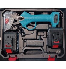 Электро ножницы/секатор (лезвие 3,2") (чёрный чемодан, 2 аккум.48V) (Секатор) // [307] (10 шт/ящ)