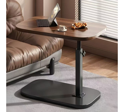 НЕТУ Столик кофейный, журнальный, прикроватный (64201) (на одной ножке) (Д40/Ш30В45-80) // [309] (1 шт/ящ)