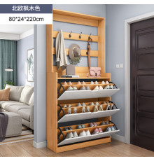 Вешалка+полка для обуви в прихожую (STL-MD 75) (Г24/Ш80/В220) // [307] (1 шт/ящ)