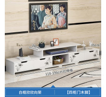 Стенка в гостинную под TV (STL-MD 80) (Г30/Ш196/В35) (БЕЛАЯ) // [307] (1 шт/ящ)