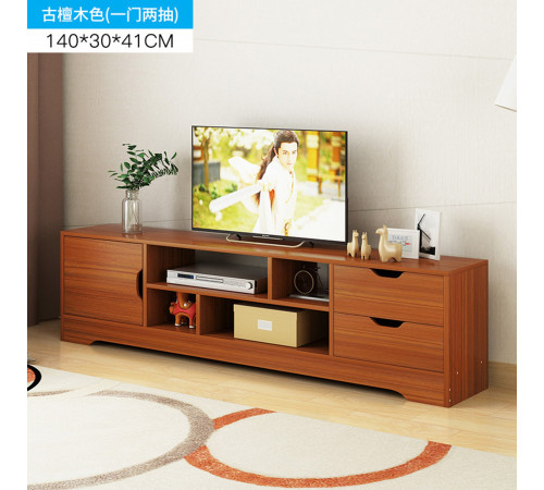 Стенка в гостинную под TV (STL-MD 81) (Г30/Ш140/В41) (КОРИЧНЕВАЯ) // [307] (1 шт/ящ)