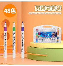 Набор АКРИЛОВЫХ маркеров (Acril-48) (48шт) // [403] (60 шт/ящ)